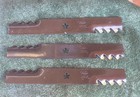 3pk Husqvarna Poulan Craftsman Ayp Elite Oem Usa 575240701 Gator Blades 52  Deck