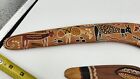 Vintage 1950s Bill Onus Hand Painted made Australian Aboriginal Boomerangs Roos
