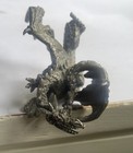 Hudson Pewter Dragon  Red Jewel Eyes 