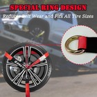 4 Pack Car Tie Down Straps For Trailers - 2 X 96 - 3300 Lbs Safe Working L