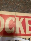 Rare 1962 Vintage Toledo Mercurys Hockey Poster Upcoming Games Vs Ft Wayne Indy