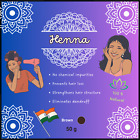 Henna Brown Henna Hair Color For Hair - 100  Natural Color   Made In India