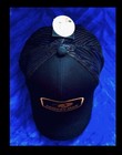 Mossy Oak Black 6 Panel Structured Hat cap mesh Back adjustable W Logo One Size