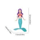4pcs Diving Mermaid Toy Set  Underwater Swimming Pool Bath Toys For Kids