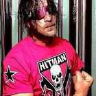 Bret Hart Hitman Heart And Winged Skull Wrap Around Shades Sunglasses New