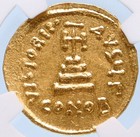Constans Ii Pagonatos 641ad Gold Solidus Byzantine Ngc Certified Ms Coin I58165