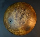 Antique Burlwood Bowl Primitive Native American Hand-made Tribal Folk Art