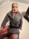 Antique German Dollhouse Man And Woman Doll 1920   s Bisque 5 1 2    All Original