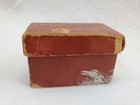 Antique Flinch Card Game   Original Box   Primitive  Rustic As Is Missing 1 Card