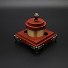 Luxury Chip Phantom  rosewood  Magic Tricks Red Chip Changes Place In Tube Magic
