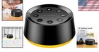 Soothing Sleep Machine With 30 Sounds   12 Color Night Light For All Ages