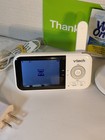 Vtech 2 8  Digital Video Baby Monitor With Night Light  White-vm3258
