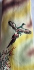 Vintage Necktie Ombr   Hand Painted Duck  Dogs Men   s Tie 3 3 4    W X 52    L