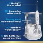   waterpik Aquarius Water Flosser Professional With 7 Tips  Wp-660- New-worn Box