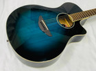 Electric Acoustic Guitar Yamaha Apx600 Oriental Blue Burst Indonesia Ijz217030