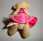 Miniature 3  Teddy Bear In Pink Dress 