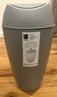 Umbra Twirla  2 4 Gallon Trash Can With Swing-top Lid  Gray