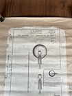 Thomas Edison 1880 Electric Lamp Patent Print Poster 16x20 Reproduction Art