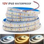 Led Strip Light 12v Ip68 Waterproof Smd2835 120 Leds M Flexible Tape Outdoor