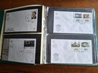 104 Israel Year 1983-1995 First Day Covers In Green Unisafe Fdc Album