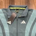 Adidas Adizero Archive Lightweight Running Jacket Green Women   s Size S Hz3694