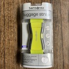 Set Of 2 Samsonite Luggage Straps Up To 72  - Distinctive Green - New In Package