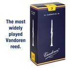 Vandoren Cr103 Bb Clarinet Reeds Traditional Strength 3 Box Of 10 Puresound