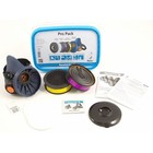 Sundstrom Safety Pro Pack M l Half Mask Respirator Kit  Includes 2 Cartridges 