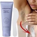 Face   Body Hair Removal Cream With Cucumber   Aloe Perryi Extract Smooth Skin