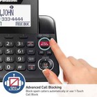 Panasonic Corded Cordless Phone System Answering Machine Bluetooth 1 Handsets