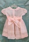 Beautiful Blush Pink Vintage Dress For Little Girl