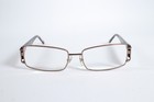 Versace 1163-b Womens Brown 1013 Full Rim Metal Glasses Eyeglasses Frames