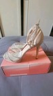 De Blossom Collection Barbara-15 Nude Shimmer Bridal Shoes High Heel 7