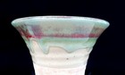 Studio Art Pottery Wheel Thrown Drip Glaze Vintage 5 1 2  Flower Pot