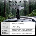 Starlink Mini Clamp Mount 2026 2025 Rv Roof Rack Pipe Adapter 2024 Compatible
