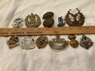 1world War I British Cap Badges Somme Unit Group Of 11 By Dand  Cameron  1512
