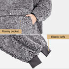 Hoodie Hood Blanket Oversized Ultra Plush Sherpa Giant Big Hooded Sweatshirt New