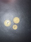 Three Different Vintage Nyc Transit Authority Tokens