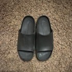 Nike Men s Black Slide Sandals Us 9 Slip-on Rubber Upper Logo