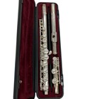 Yamaha Yfl-221sii Flute Silver-plated With Case Made In Japan