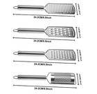 Lemon Zester Cheese Grater Stainless Steel Vegetable Fruit Chocolate Handheld 