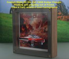 1968 Dodge Charger 3d Die-cut Custom Made Photo Shadow Box Collectors Edition