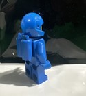 Lego Classic Blue Spaceman  W  Moto Helmet And Oxygen Tank