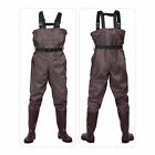 Chest Wader For Men Women Fishing Hunting Nylon Bootfoot Waterproof With Boots