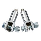 2 25  Passenger Foot Peg Support Mount Clevis Kit Fit For Harley Softail 2000-06