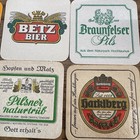 Vintage German Beer Bar Drink Coasters Lot