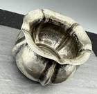 Battuto A Mano Vintage Italian 800 Silver Hand Hammered Miniature Vase 56g 1930s