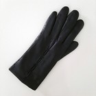 Women s Black Leather Gloves  Thinsulate Thermal Lining  Size Small  s 