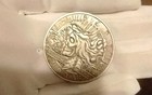 Antique Morgan Dollar Hobo Nickel Coin 1935 Skull Peace Dollar Lady Liberty