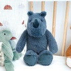 Raymond The Rhino Stuffed Animal - 10   Soft Plush Toy  Stuffed Wild Animals    